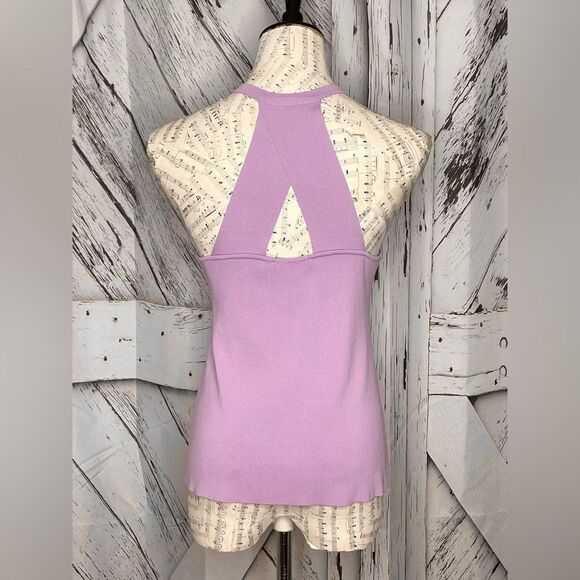 Modern Citizen Knit Tank Top Lavender Size M - Picture 2 of 4